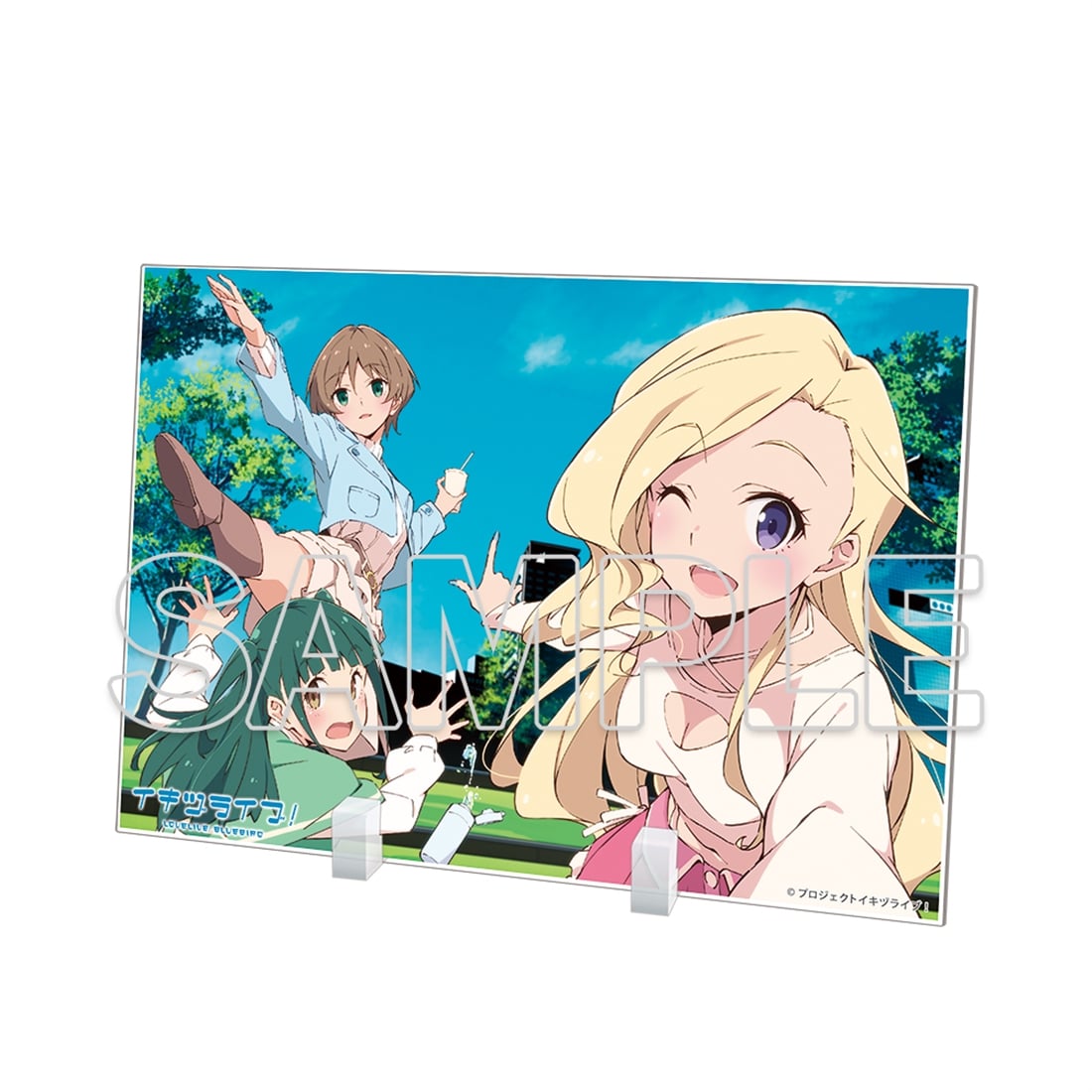 (Goods - Acrylic Stand) IKIZULIVE! LOVELIVE! BLUEBIRD Acrylic Plate E