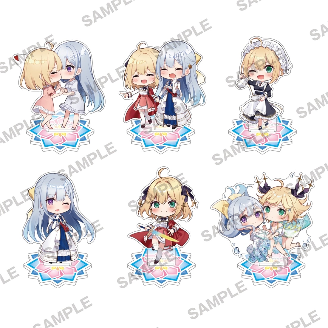 [※Blind](1BOX=3)(Goods - Acrylic Stand) The Magical Revolution of the Reincarnated Princess and the Genius Young Lady Tradable Mini Acrylic Figure Vol.2