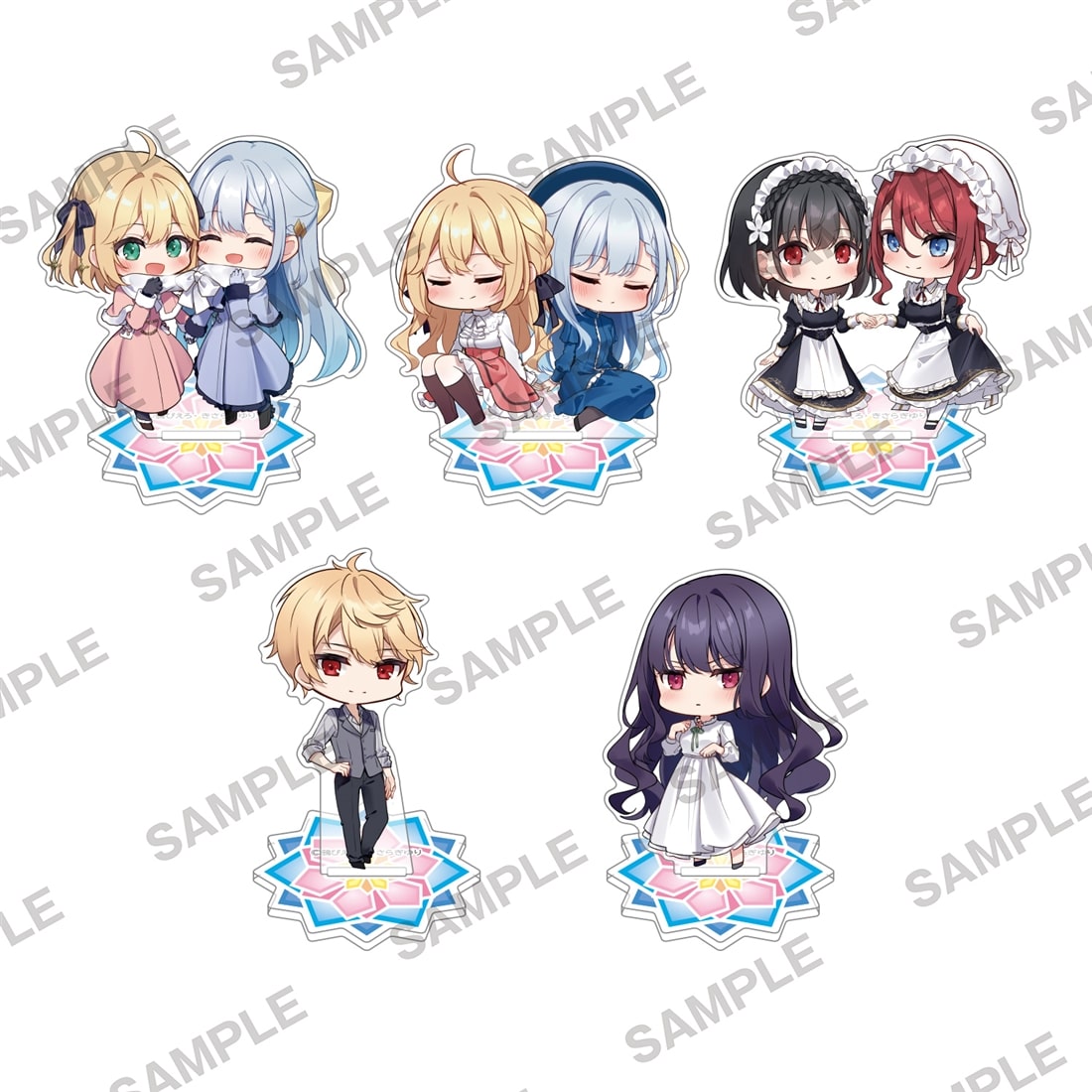 [※Blind](1BOX=3)(Goods - Acrylic Stand) The Magical Revolution of the Reincarnated Princess and the Genius Young Lady Tradable Mini Acrylic Figure Vol.3