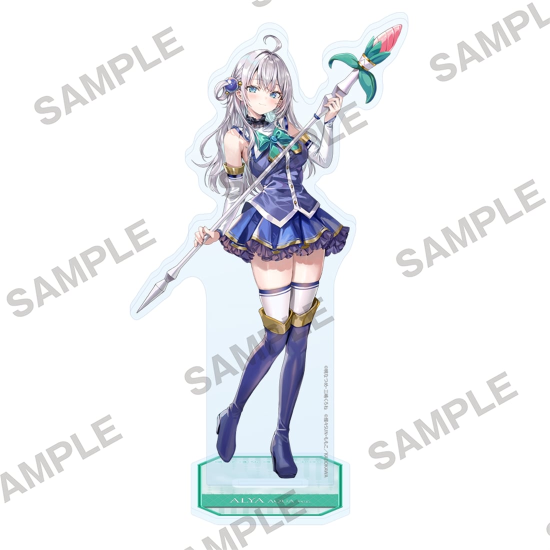 (Goods - Acrylic Stand) Kadokawa Sneaker Bunko Winter Fair 2026 Acrylic Stand - Alya Sometimes Hides Her Feelings in Russian - Alya Aqua Ver.