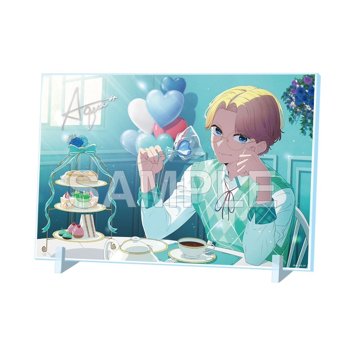 (Goods - Acrylic Stand) 【OSHI NO KO】 Acrylic Panel w/ Foil-stamped Signature White Day 2025 ver.