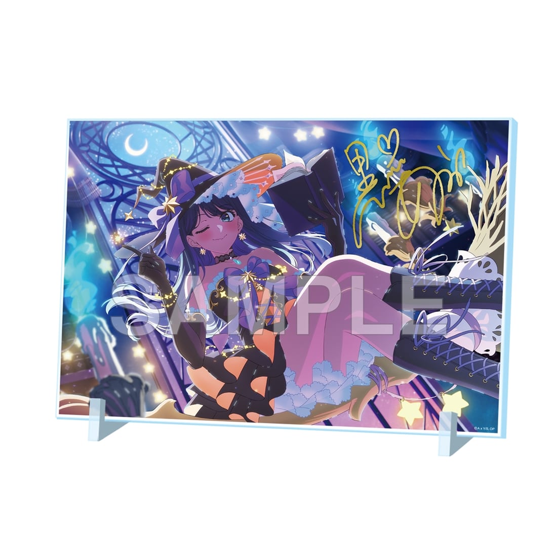 (Goods - Acrylic Stand) 【OSHI NO KO】 Acrylic Panel w/ Foil-stamped Signature Halloween 2025 ver.