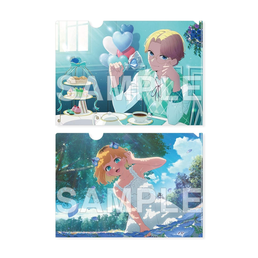 (Goods - Clear File) 【OSHI NO KO】Clear File Set White Day & Spring Day 2025 ver.