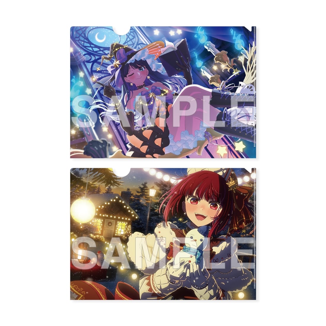 (Goods - Clear File) 【OSHI NO KO】Clear File Set Halloween ＆ Xmas 2025 ver.