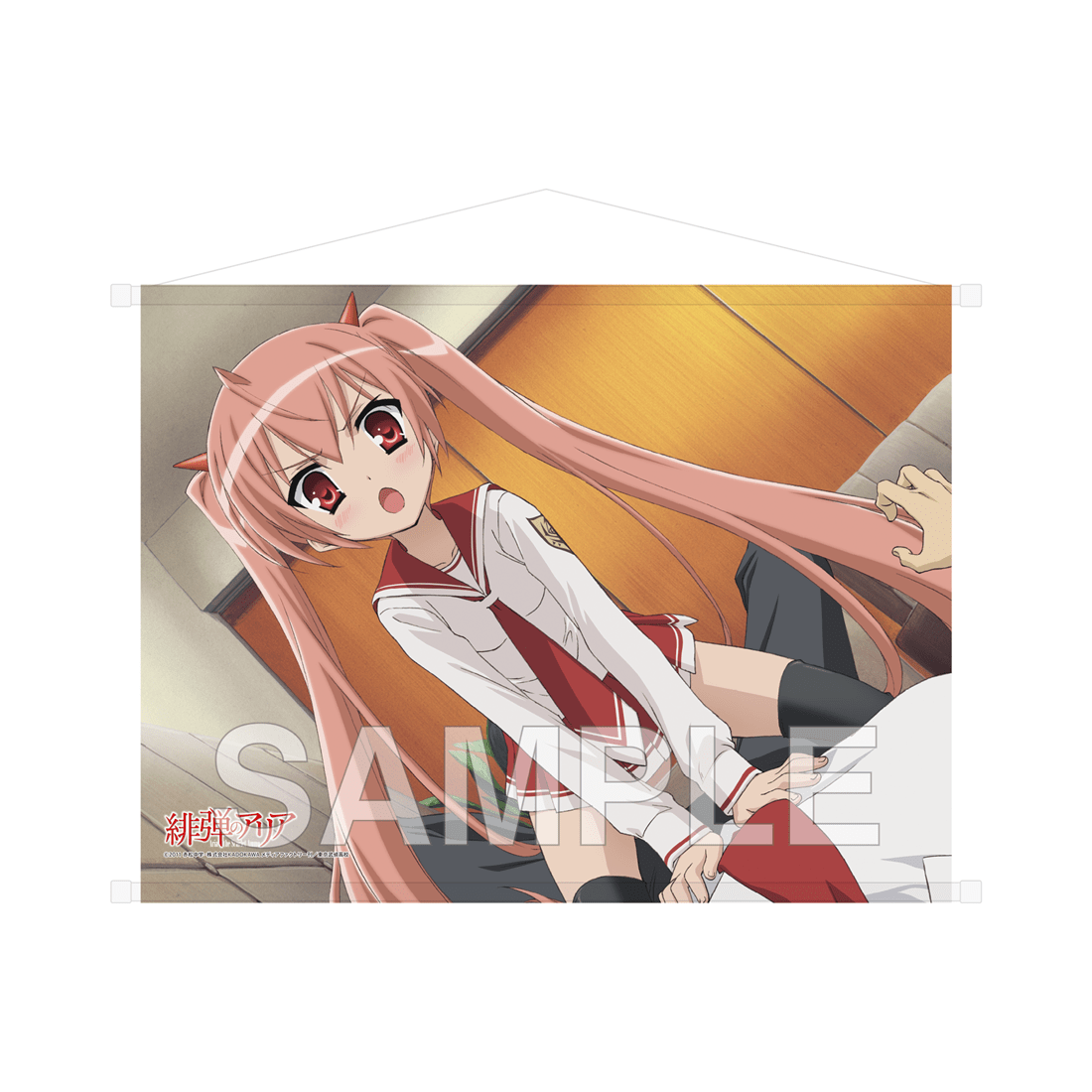 (Goods - Tapestry) Aria the Scarlet Ammo B2-sized Tapestry - Anime Adaptation 15th Anniversary Ver. - Aria