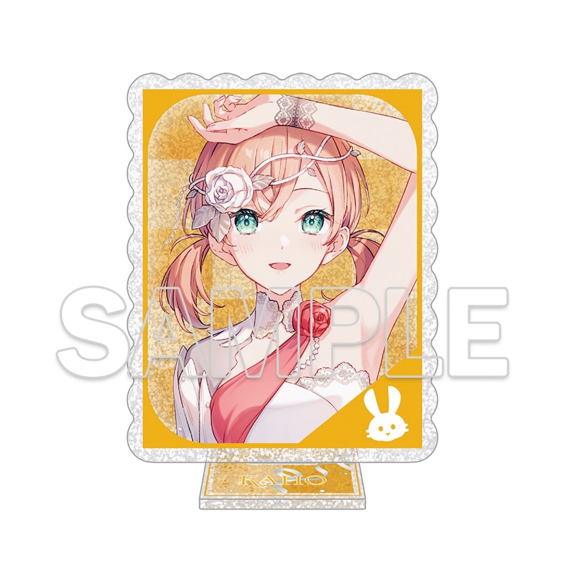 (Goods - Acrylic Stand) Love Live! Hasu no Sora Jogakuin School Idol Club Glimmering Acrylic Stand - Yuki Mau Sora to Nibyou no Eien Ver.  - Kaho Hinoshita