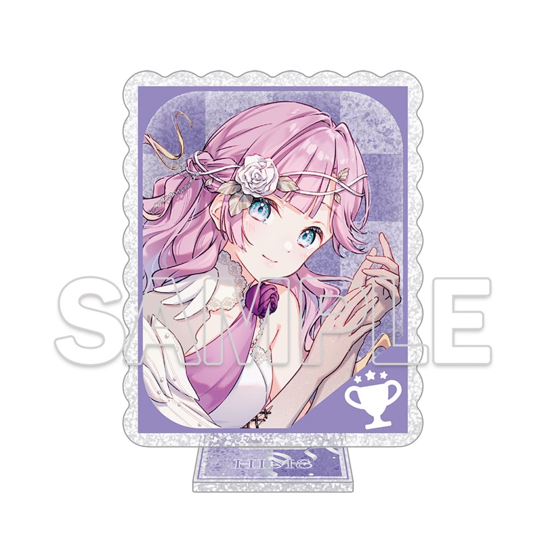 (Goods - Acrylic Stand) Love Live! Hasu no Sora Jogakuin School Idol Club Glimmering Acrylic Stand - Yuki Mau Sora to Nibyou no Eien Ver.  - Hime Anyoji