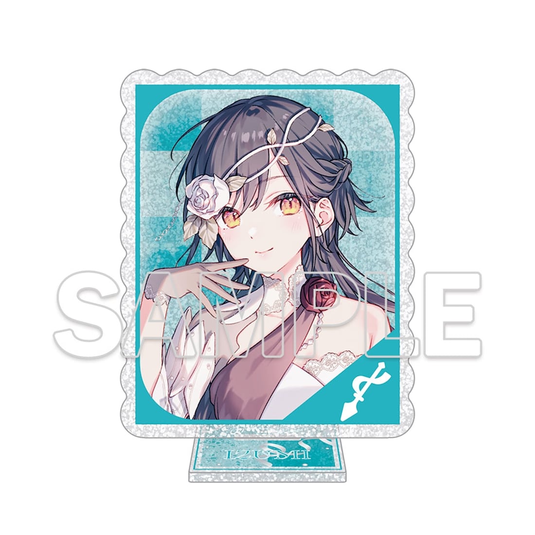 (Goods - Acrylic Stand) Love Live! Hasu no Sora Jogakuin School Idol Club Glimmering Acrylic Stand - Yuki Mau Sora to Nibyou no Eien Ver.  - Izumi Katsuragi