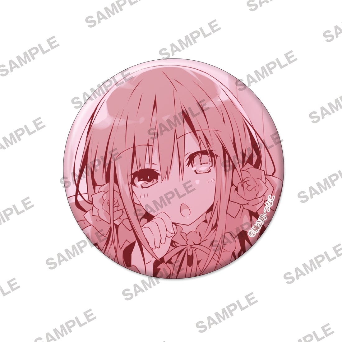 (Goods - Badge) Date A Live Kurumi Birthday 2026 Big Holographic Tin Badge B