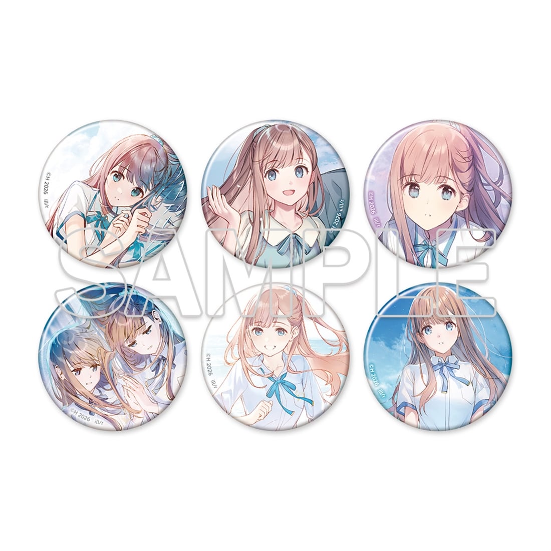 [※Blind](1BOX=6)(Goods - Badge) Even a Replica Can Fall in Love Tradable Tin Badge