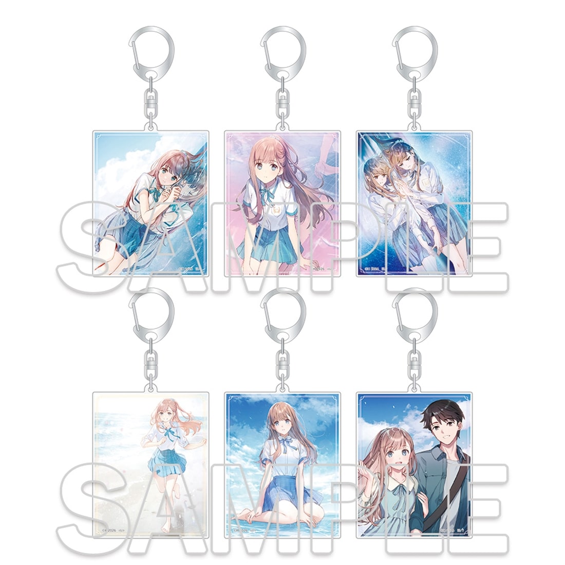 [※Blind](1BOX=6)(Goods - Keychain) Even a Replica Can Fall in Love Tradable Acrylic Keychain