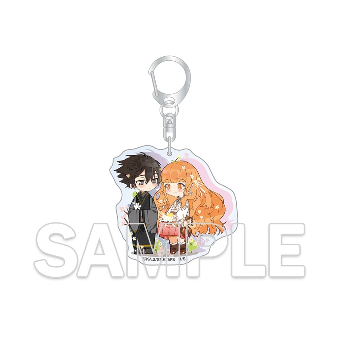 (Goods - Keychain) Agents of the Four Seasons Acrylic Keychain - Rosei & Hinagiku