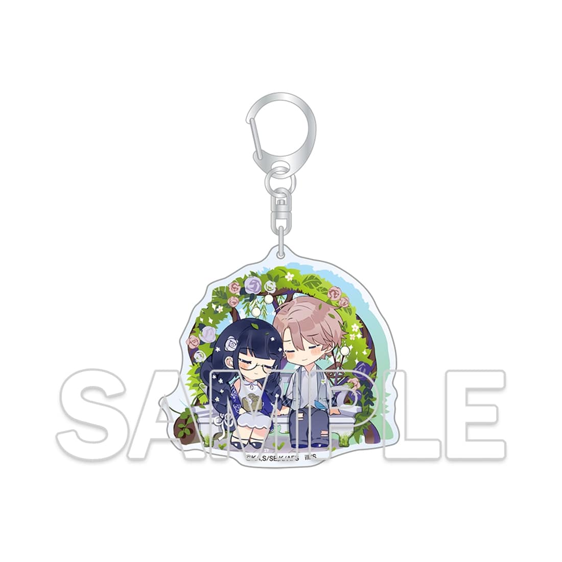 (Goods - Keychain) Agents of the Four Seasons Acrylic Keychain - Ayame & Renri
