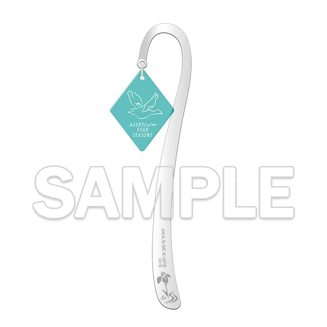 (Goods - Bookmark) Agents of the Four Seasons Metal Bookmark - Summer