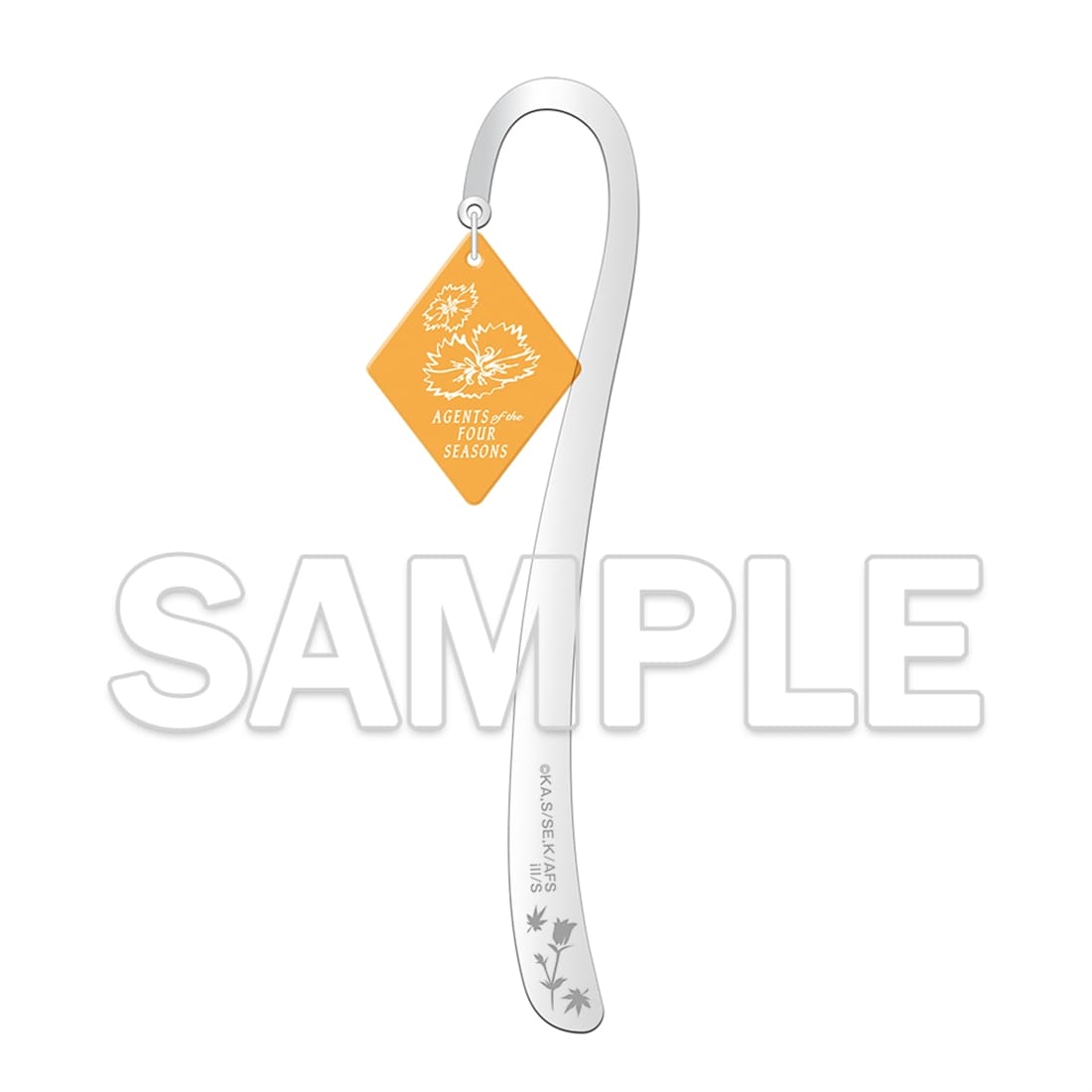 (Goods - Bookmark) Agents of the Four Seasons Metal Bookmark - Autumn