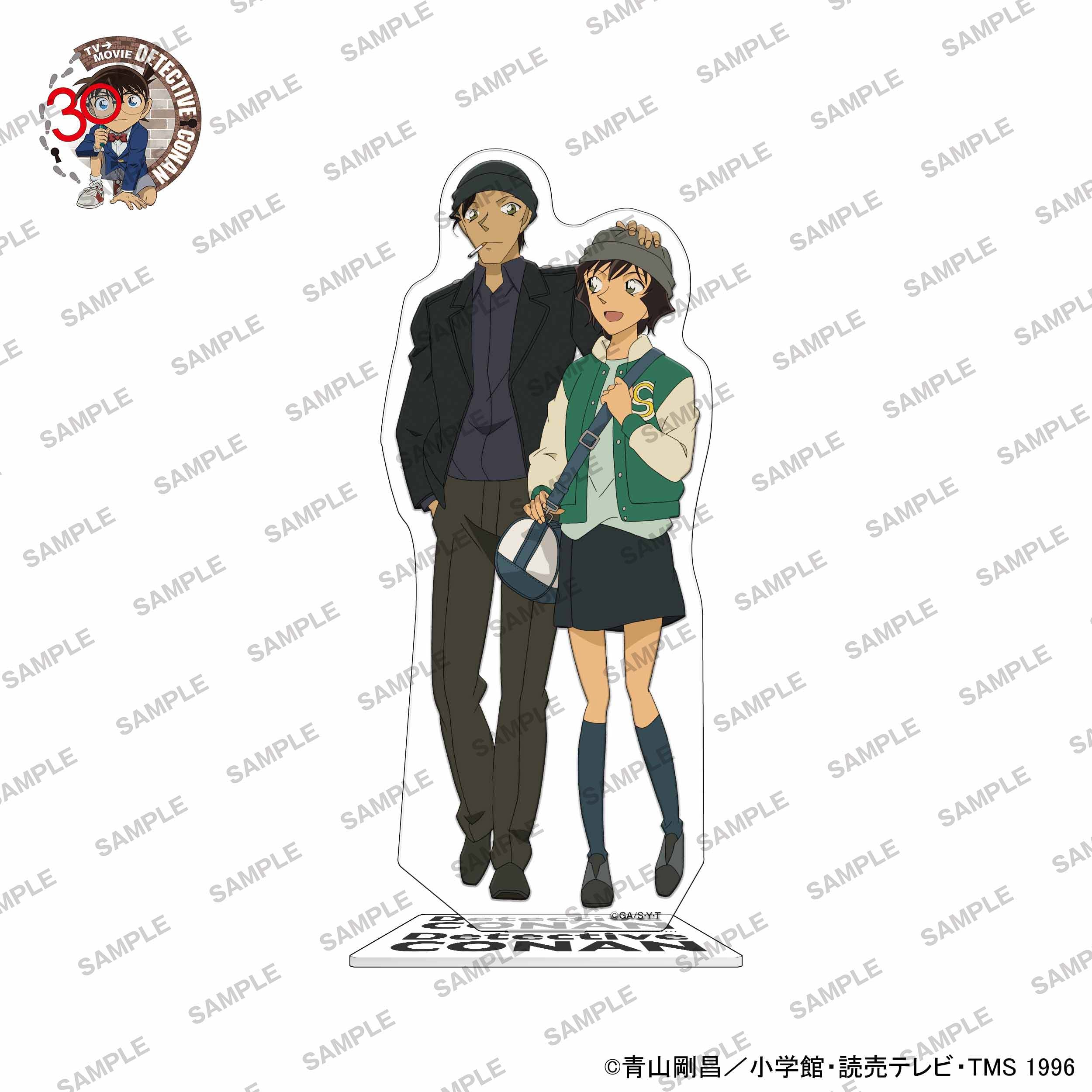 (Goods - Acrylic Stand) Detective Conan Acrylic Stand Figure Pair - Akai & Sera Ver.