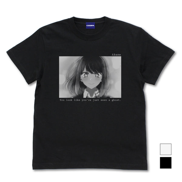 (Goods - Shirt) Oshi no Ko Akane Kurokawa Photographic T-Shirt - BLACK