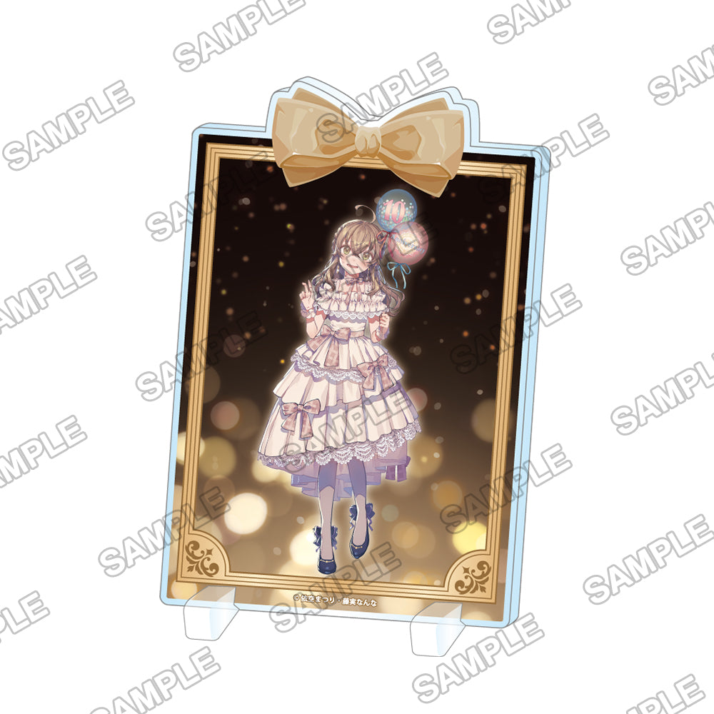 (Goods - Acrylic Stand) Kadokawa BOOKS 10th Anniversary Celebration Mini Acrylic Plate - Secrets of the Silent Witch - Monica