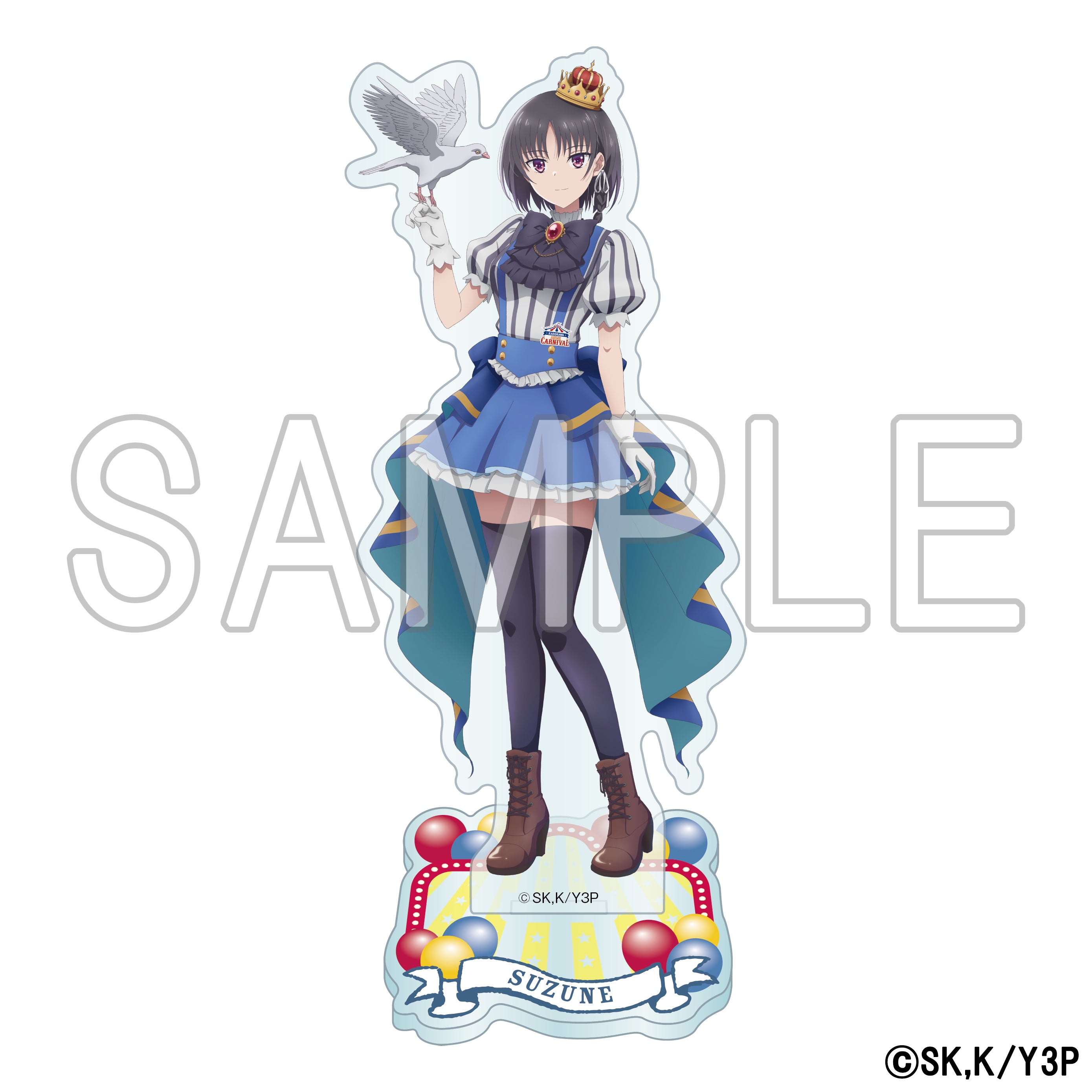 (Goods - Acrylic Stand) Classroom of the Elite Acrylic Stand CARNIVAL ver. - Suzune Horikita