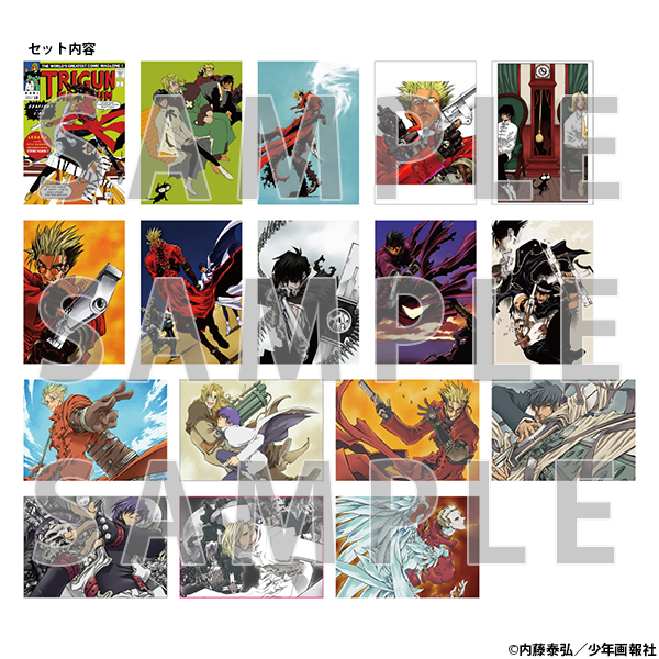 (Goods - Print) Yasuhiro Nightow Self-Selected Color Portfolio [TRIGUN STAMPEDE EXHIBITION Post-Event Sales]