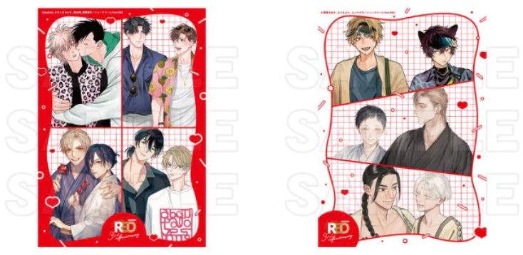 Fair Bonus: Postcard feat. from RED 3rd Anniversary Exclusive Art (1 Random, 2 Types Total)