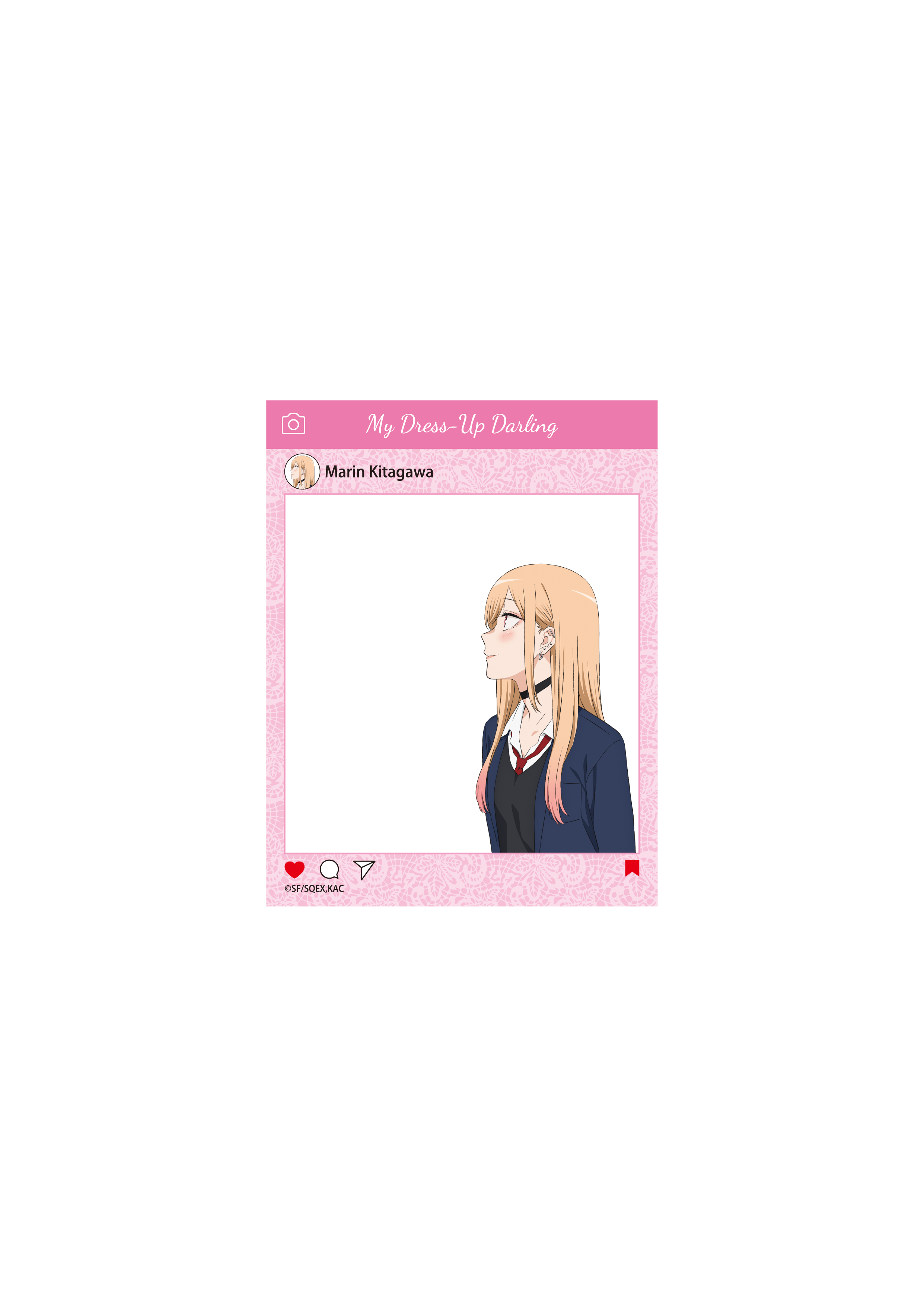 [※Blind](Goods - Card) TV Anime - My Dress-Up Darling Season 2 Social Media Style Clear Card Collection