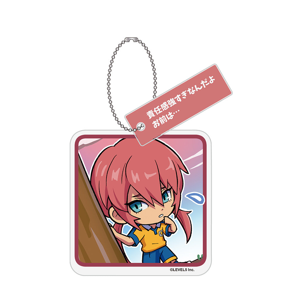 (Goods - Key Chain) [Resale] Inazuma Eleven: Victory Road Character Acrylic Keychains Vol. 2 Ranmaru Kirino