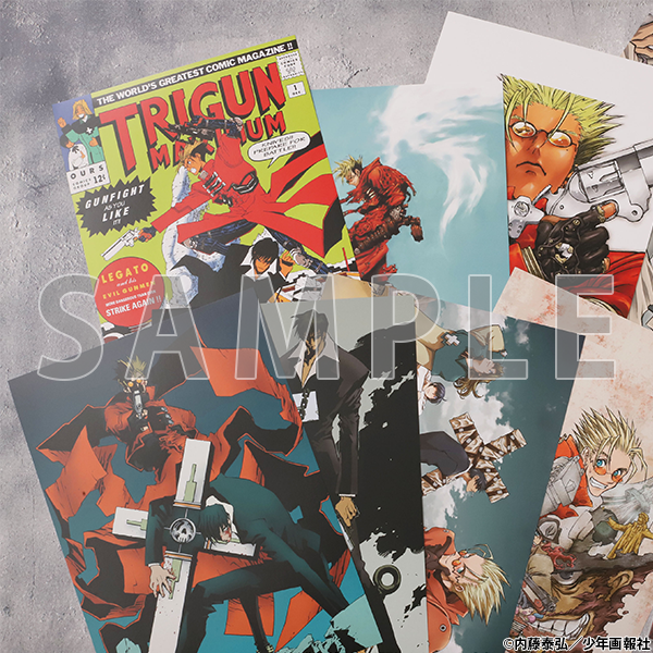 (Goods - Print) Yasuhiro Nightow Self-Selected Color Portfolio [TRIGUN STAMPEDE EXHIBITION Post-Event Sales]
