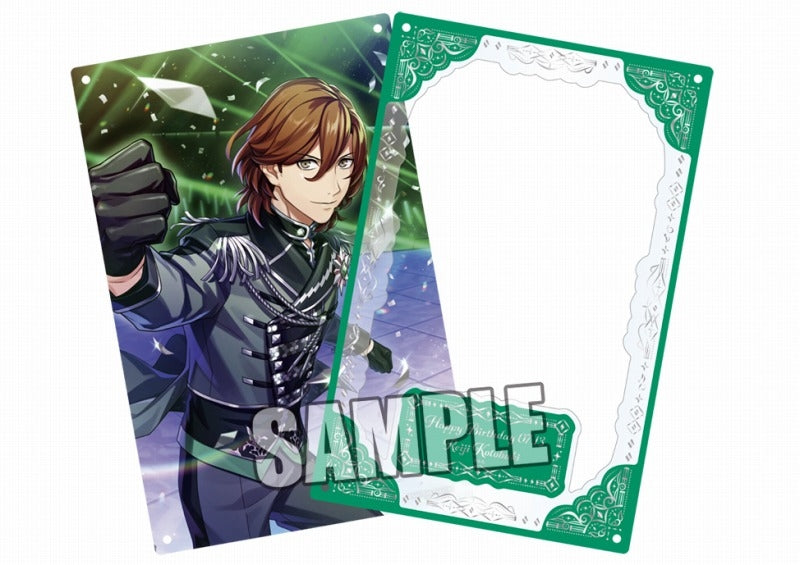 (Goods - Ornament) Uta no Prince-sama LIVE EMOTION Birthday Foil-Stamped Layered Acrylic Plate Extra ver. - Reiji Kotobuki [animate Exclusive]