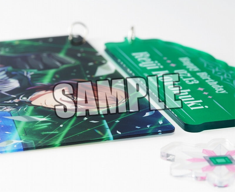 (Goods - Key Chain) Uta no Prince-sama LIVE EMOTION Birthday 3 Piece Acrylic Key Chain Extra ver. - Reiji Kotobuki [animate Exclusive]
