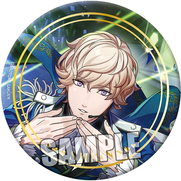 (Goods - Badge) Uta no Prince-sama LIVE EMOTION Birthday BIG Jewelry Button Badge Extra Ver. - Shion Amakusa [animate Exclusive]