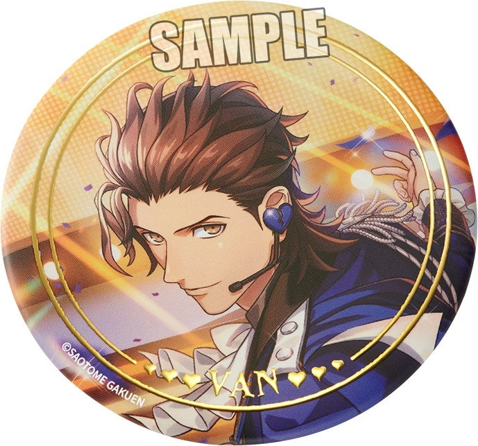 (Goods - Badge) Uta no Prince-sama LIVE EMOTION Birthday BIG Jewelry Button Badge Extra Ver. - Van Kiryuin [animate Exclusive]