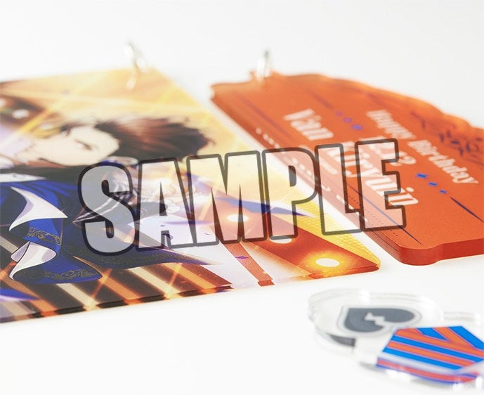 (Goods - Keychain) Uta no Prince-sama LIVE EMOTION Birthday 3-Piece Acrylic Keyring Extra Ver. - Van Kiryuin [animate Exclusive]