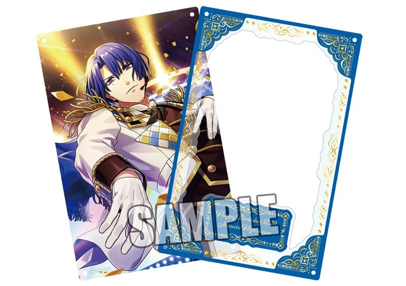 (Goods - Ornament) Uta no Prince-sama LIVE EMOTION Birthday Foil-Stamped Acrylic Plate Extra Ver. - Masato Hijirikawa [animate Exclusive]