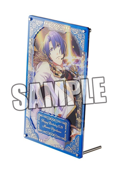 (Goods - Ornament) Uta no Prince-sama LIVE EMOTION Birthday Foil-Stamped Acrylic Plate Extra Ver. - Masato Hijirikawa [animate Exclusive]