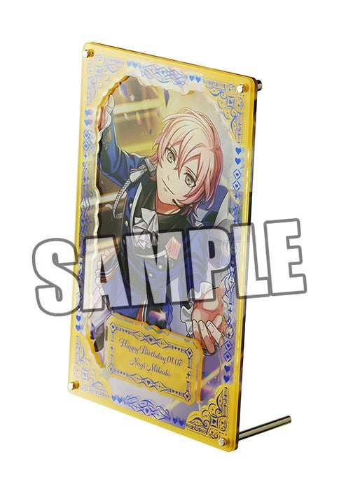 (Goods - Ornament) Uta no Prince-sama LIVE EMOTION Birthday Foil-Stamped Acrylic Plate Extra Ver. - Nagi Mikado [animate Exclusive]