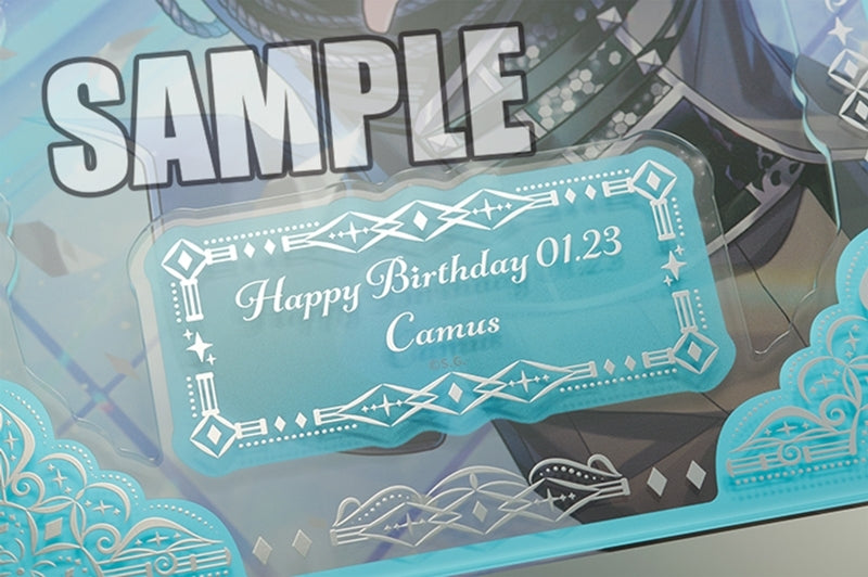 (Goods - Ornament) Uta no Prince-sama LIVE EMOTION Birthday Foil Stamped Layered Acrylic Plate Extra Ver. - Camus [animate Exclusive]