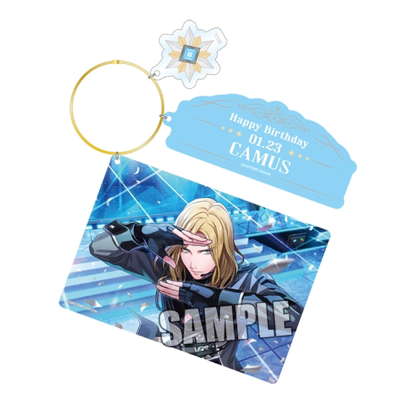 (Goods - Keychain) Uta no Prince-sama LIVE EMOTION Birthday 3-Part Acrylic Keychain Extra Ver. - Camus [animate Exclusive]