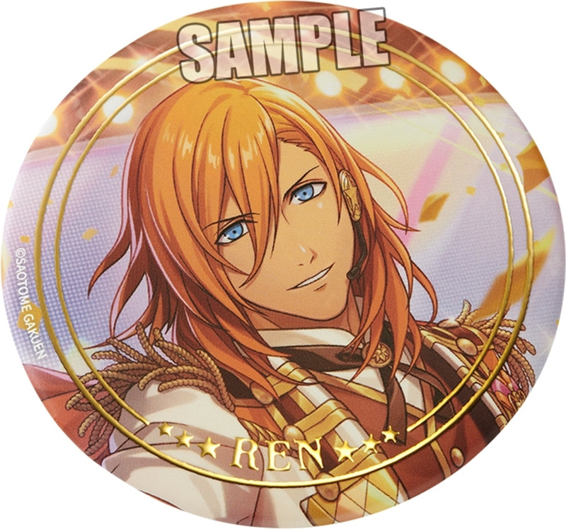 (Goods - Badge) Uta no Prince-sama LIVE EMOTION Birthday BIG Jewelry Button Badge Extra Ver. - Ren Jinguji [animate Exclusive]