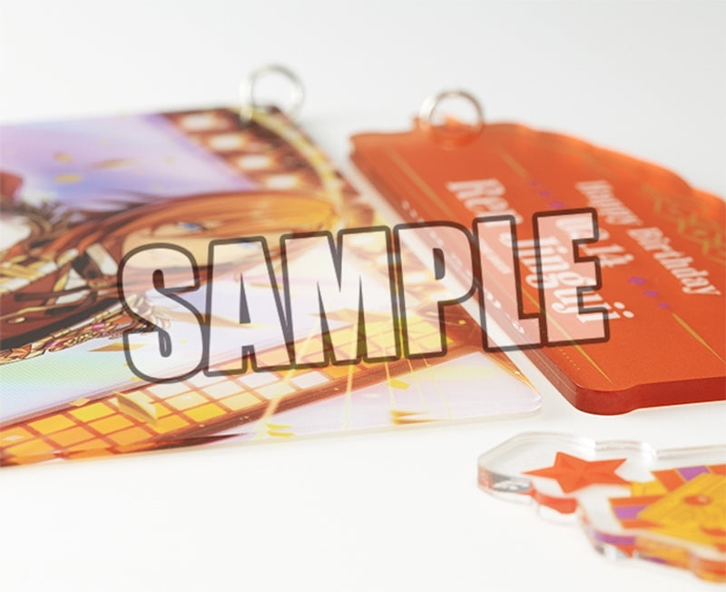 (Goods - Keychain) Uta no Prince-sama LIVE EMOTION Birthday 3-Part Acrylic Keyring Extra Ver. - Ren Jinguji [animate Exclusive]