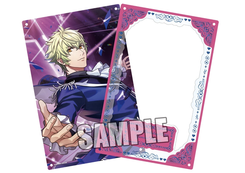 (Goods - Ornament) Uta no Prince-sama LIVE EMOTION Birthday Foil-stamped Layered Acrylic Plate Extra Ver. - Yamato Hyuga [animate Exclusive]