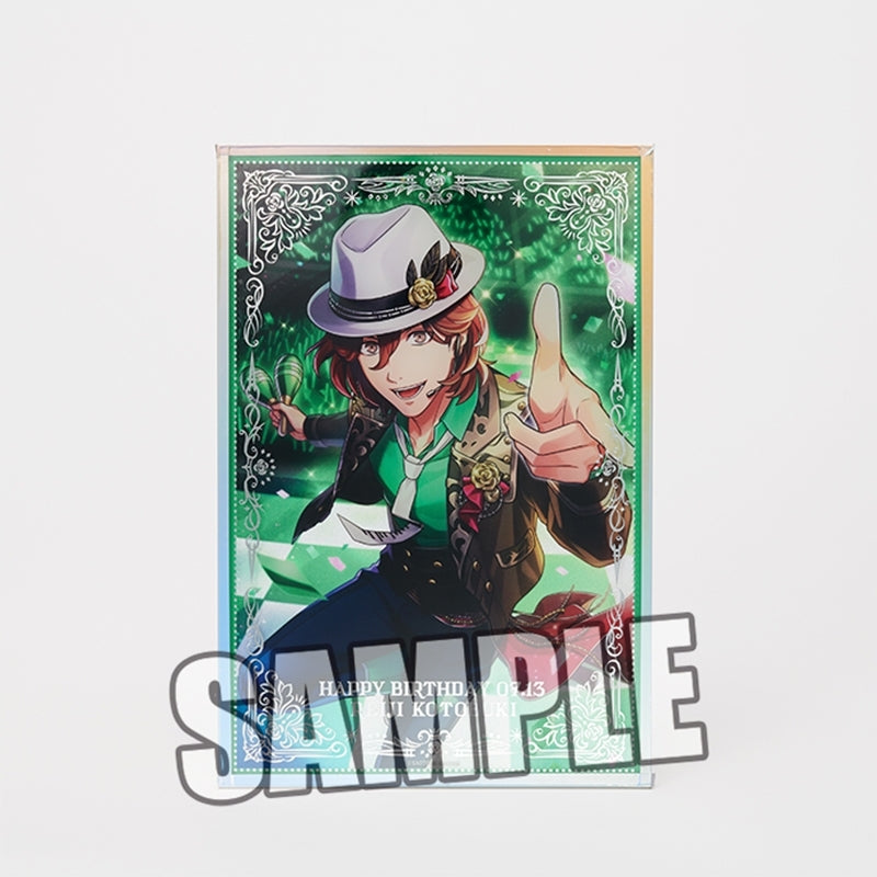 (Goods - Art Board) Uta no Prince-sama LIVE EMOTION Birthday Foil-stamped Acrylic Art Board Stage for Myself Ver. - Reiji Kotobuki [animate Exclusive]