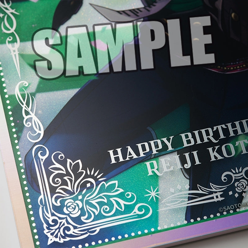 (Goods - Art Board) Uta no Prince-sama LIVE EMOTION Birthday Foil-stamped Acrylic Art Board Stage for Myself Ver. - Reiji Kotobuki [animate Exclusive]