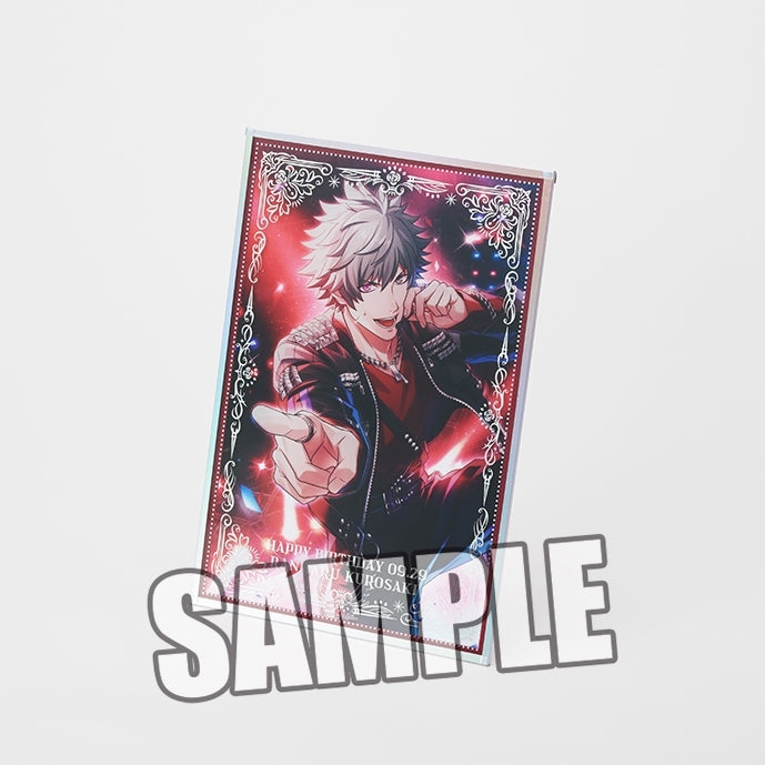(Goods - Art Board) Uta no Prince-sama LIVE EMOTION Birthday Foil Embossed Acrylic Art Board Stage for Myself Ver. - Ranmaru Kurosaki [animate Exclusive]
