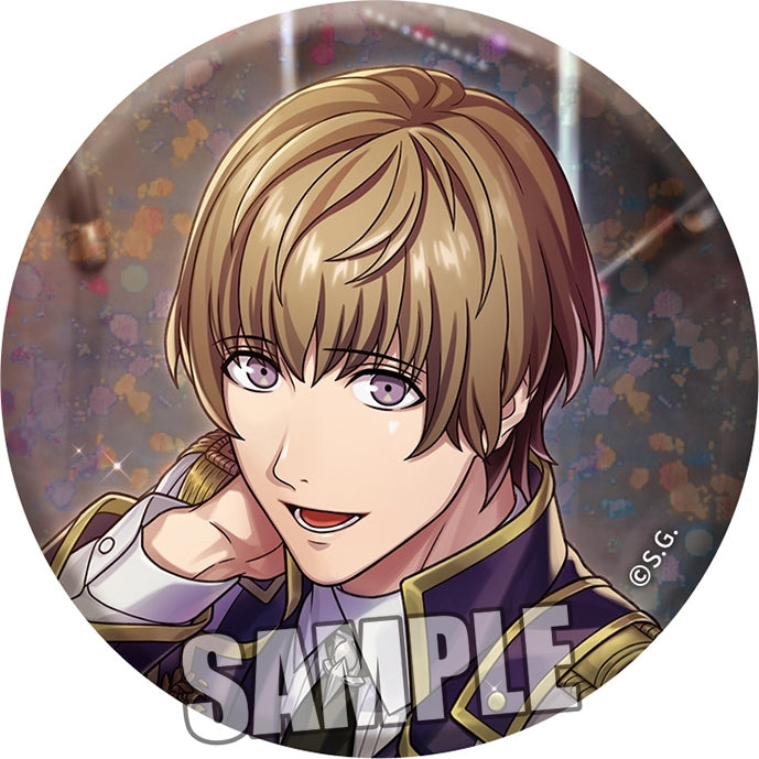 (Goods - Badge) Uta no Prince-sama LIVE EMOTION Birthday Holographic Button Badge Set Stage for Myself Ver. - Eiji Otori [animate Exclusive]