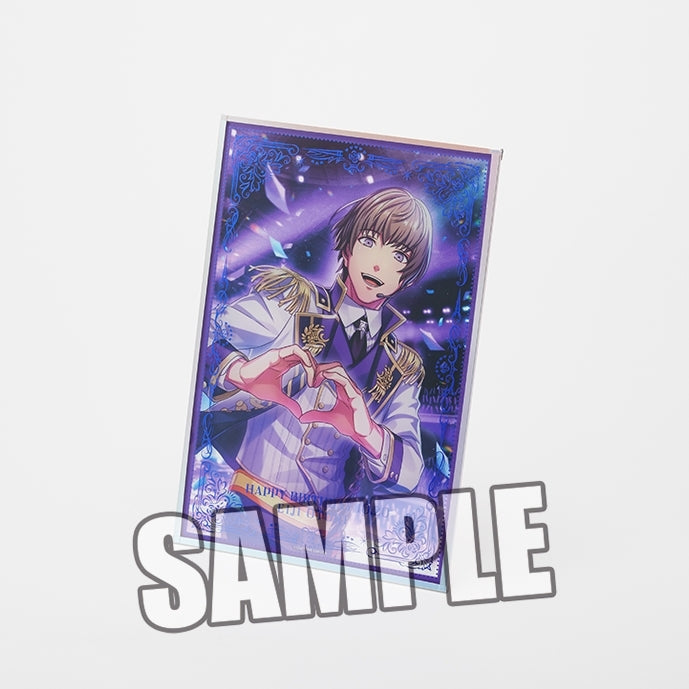 (Goods - Art Board) Uta no Prince-sama LIVE EMOTION Birthday Foil Embossed Acrylic Art Board Stage for Myself Ver. - Eiji Otori [animate Exclusive]
