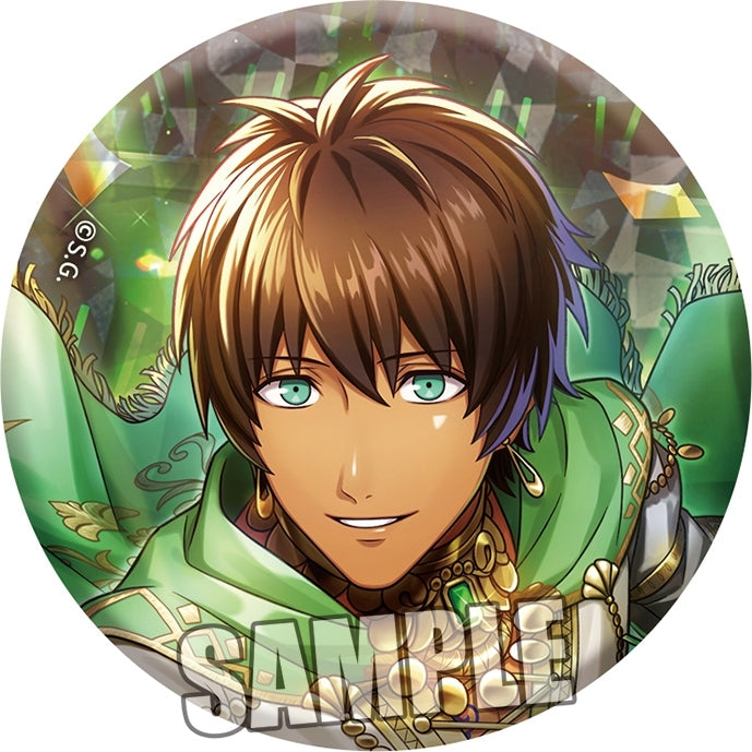 (Goods - Badge) Uta no Prince-sama LIVE EMOTION Birthday Holographic Button Badge Set Stage for Myself Ver. - Cecil Aijima [animate Exclusive]
