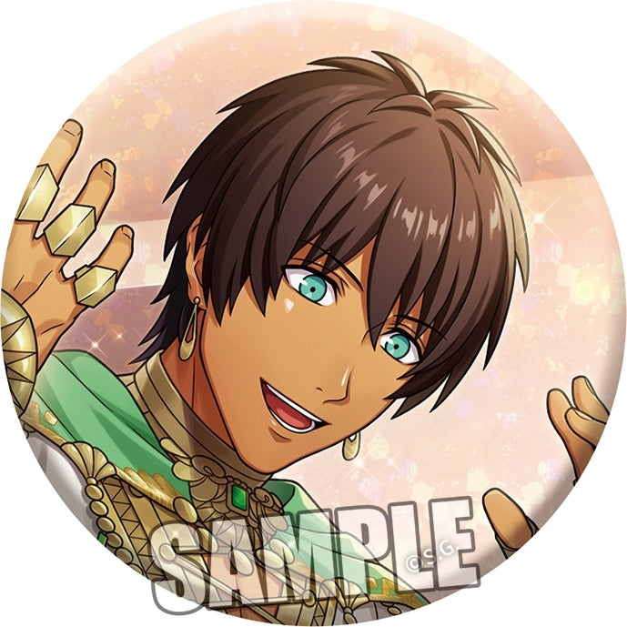 (Goods - Badge) Uta no Prince-sama LIVE EMOTION Birthday Holographic Button Badge Set Stage for Myself Ver. - Cecil Aijima [animate Exclusive]