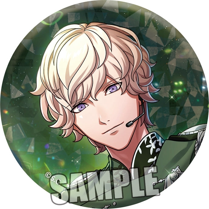 (Goods - Badge) Uta no Prince-sama LIVE EMOTION Birthday Holographic Button Badge Set Stage for Myself Ver. - Shion Amakusa [animate Exclusive]