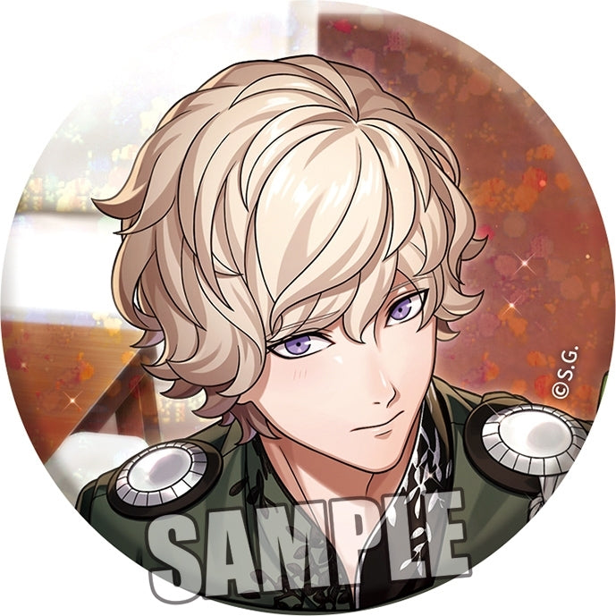 (Goods - Badge) Uta no Prince-sama LIVE EMOTION Birthday Holographic Button Badge Set Stage for Myself Ver. - Shion Amakusa [animate Exclusive]